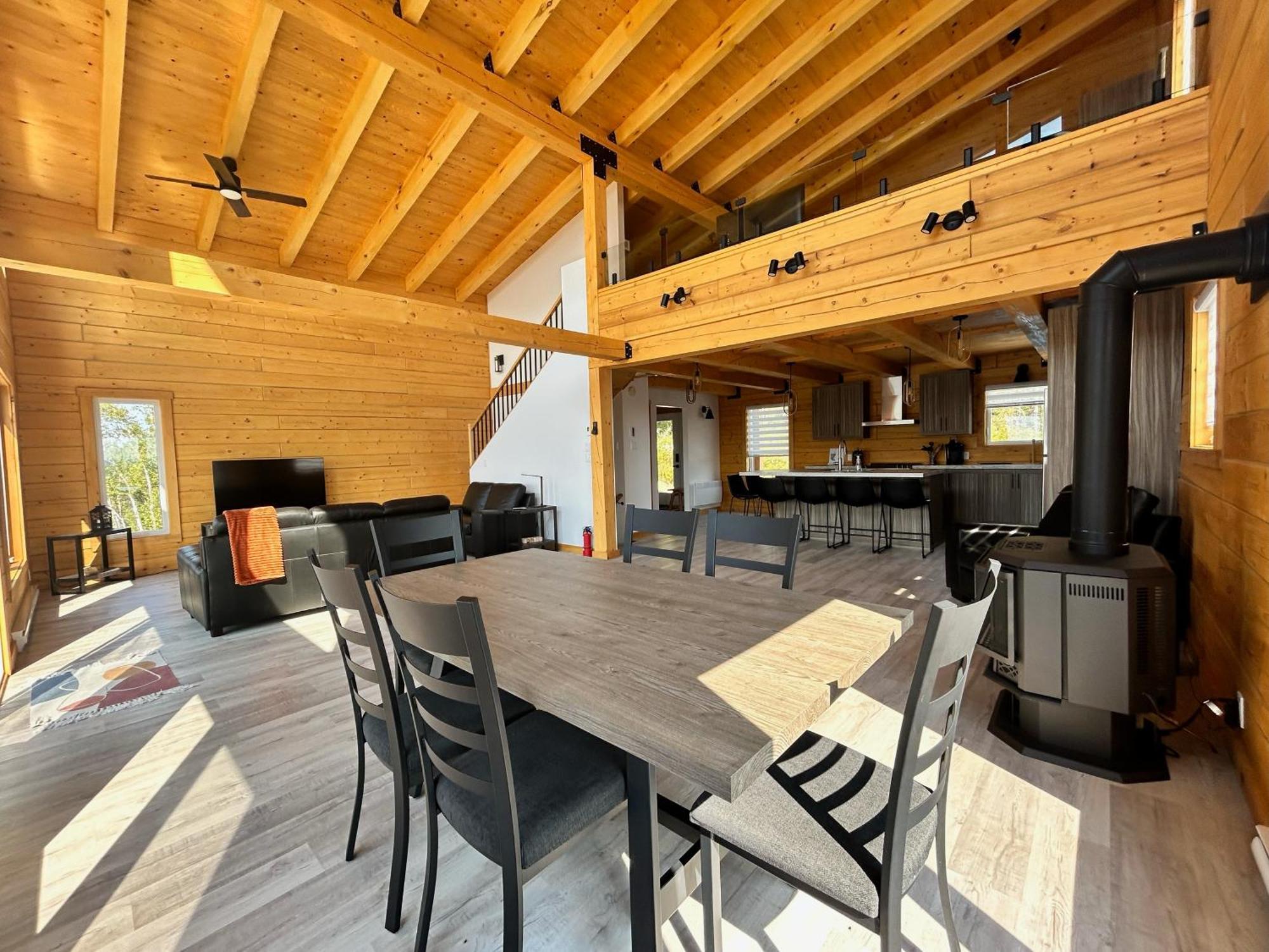 Chalets Domaine Otis Saint-Félix-d'Otis Exterior photo